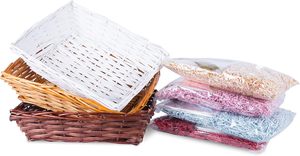 <span class=keywords><strong>Panier</strong></span> en osier Yulin Jiafu pour paniers-cadeaux, kit pour créer votre propre <span class=keywords><strong>panier</strong></span>-<span class=keywords><strong>cadeau</strong></span>, anniversaire, baptême, nouveau-né, mariage, Noël - Product Image 6