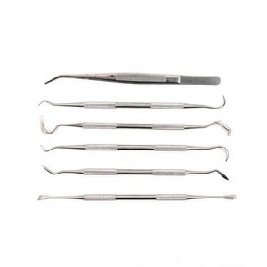 Kit d'outils d'hygiène dentaire Grattoir à tartre pour dentiste Détartreur Détachant - Product Image 6