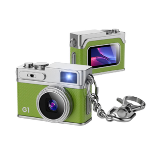 Mini caméra porte-clés rétro G1 1080P Full HD, enregistreur photo et vidéo vintage avec flash et filtres intégrés - Product Image 3