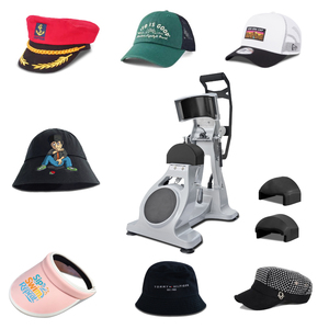 Semi-Automatische Open Dubbele Kachel Afdrukken Hoed Cap Heat Press Machine Voor Met Multi-Timer - Product Image 2