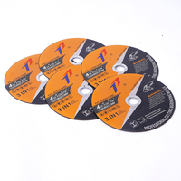 Disque de coupe pour meuleuse d'angle pour acier inoxydable, 4,5 pouces, haute dureté, diamètre 115 mm, garantie 1 an