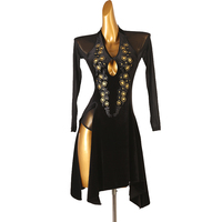 Vente chaude Belle Robe De Concours De Danse Moderne Rouge Élégante Personnalisée pour Salle De Bal pour Femmes Adultes