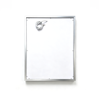 Miroir de salle de bain LED sans cadre avec capteur sans contact, motif papillon imprimé UV personnalisé