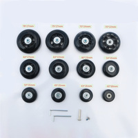 Roues de valise, réparation de roulettes d'avion, rouleaux silencieux, pièces de réparation, roues de valise de 20 pouces et 26 pouces, accessoires