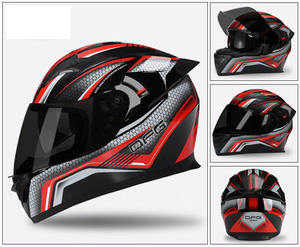 2025 nuovo casco Capacete Casque per moto Full Face casco Cover classica visione notturna - Product Image 4