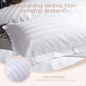 Maßgefertigter Hotel-Kissenbezug 60x90 Weiß aus Baumwolle mit Modernem Umschlagdesign - Product Image 2