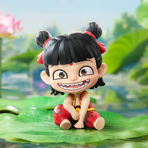 100% Original POPMART NeZha et <span class=keywords><strong>Ao</strong></span> Bing série Anime Figure vinyle aveugle boîte poupée cadeaux Labubu animaux Surprise jouet - Product Image 4