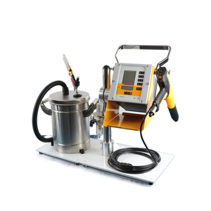 Machine de revêtement électrostatique de poudre <span class=keywords><strong>d</strong></span>'essai de laboratoire de petite PK-02 de vente chaude avec la poudre en métal de trémie 5L enduisant la nouvelle machine de jet - Product Image 2