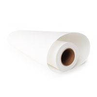 Rouleau de papier de sublimation entièrement adhésif, blanc couché, 90g 100gsm, taille personnalisée, pour l'impression de vêtements de hockey, de vêtements de sport et de serviettes