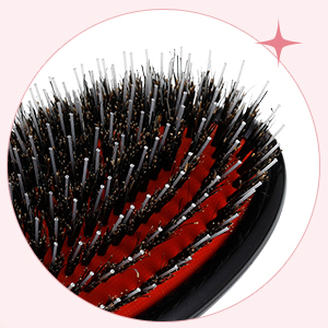 Salon Quality Boar Bristle Detangling Hair <b>Brush</b> <b>Scalp</b> Care Air Cushion Paddle Styling Comb Bulk Order Factory Supplier - Product Image 5