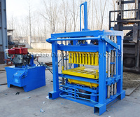QT4-40 Alibaba Golden Fournisseur Moteur Diesel Ciment Béton Bloc Et Brique Faisant La Machine