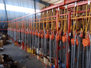 Fabrieksdirect 1 ton 3m handkettingtakel met G80 ketting voor werkplaats garage - Product Image 3