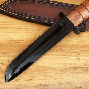 Couteau de poche tactique de haute qualité, personnalisable, manche en bois OEM, couteau de combat mercenaire, lame en acier inoxydable, DIY, garantie 1 an - Product Image 2