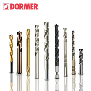 Dormer DORMER R510 High-performance Drill Straight Shank DIN 338 Standard Solid Carbide With TiN Coating