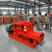 Machine automatique de fabrication de briques en argile rouge creuses, extrudeuse de briques murales en terre cuite