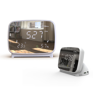 Monitor de <span class=keywords><strong>CO2</strong></span> barato, monitor de calidad del aire, <span class=keywords><strong>medidor</strong></span> de alarma de <span class=keywords><strong>CO2</strong></span> para interiores con temperatura, sensor de <span class=keywords><strong>CO2</strong></span> de humedad para el hogar, bodega, Coche - Product Image 5