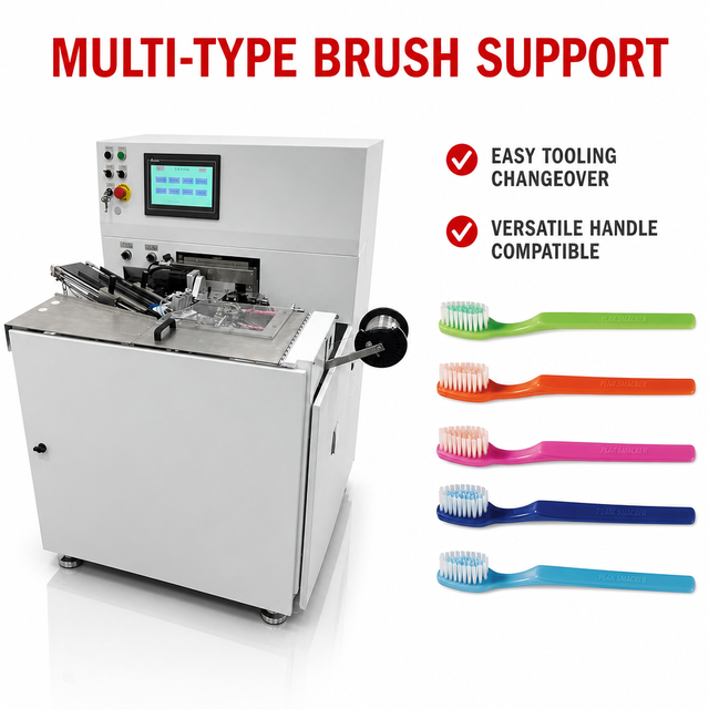 Tooth Brush Toothbrush Tufting Making Machine