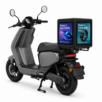 Boîte d'affichage LED mobile P3, écran publicitaire extérieur IP65, contrôle WiFi 4G, panneau LED haute luminosité