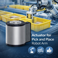 Actionneur planétaire pour bras de robot de préhension et de placement, actionneurs d'articulations de coude, de cou et de cheville pour robots humanoïdes