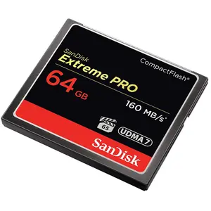 原装Sandisk Extreme Pro紧凑型闪存cf卡128gb 32gb 64gb 256gb 160mbs存储卡相机卡