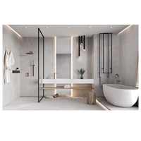 Panneau mural moderne en PVC flexible effet marbre, imperméable, haute brillance, insonorisant, ignifuge, décoratif pour la maison