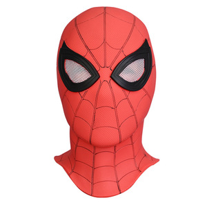 Masque Spider-Man transfrontalier avec yeux clignotants, masque lumineux électrique sensible au toucher pour Halloween, casque de cosplay, <span class=keywords><strong>jouet</strong></span> pour enfants - Product Image 5