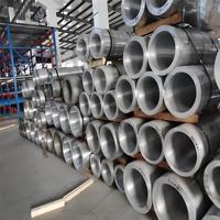 Tabung Aloi aluminium tempa 6061 merek Hanwei tahan korosi kekuatan sedang pemotongan Shanghai pipa industri otomotif