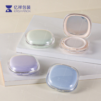 Vide De Luxe Transparent Shell En Plastique Cosmétique Coussin D'air Cas Boîte BB Coussin Poudre Fondation Conteneur pour 15g Emballage