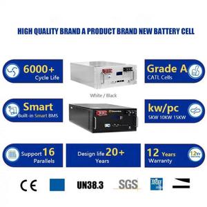 แบตเตอรี่ลิเธียม LiFePO4 Da Wni Ce 51.2V 40Kw สำหรับเก็บพลังงาน 800Ah IP65 CAN ระบบไฮบริดกริด สำหรับเครื่องใช้ไฟฟ้าภายในบ้าน ระบบจัดการแบตเตอรี่อัจฉริยะ (BMS) แบบต่อพ่วงได้ - Product Image 4
