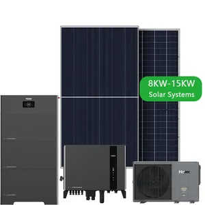10 KW Sistema Solar Home 10000 W Kit de paneles solares Hecho en China
