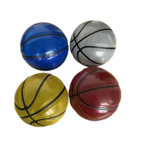 फ़ैक्टरी थोक 4 इंच बच्चों के खिलौने बच्चों के खेल का मैदान विशेष बास्केटबॉल कम कीमत उच्च गुणवत्ता वाली छोटी बास्केटबॉल बॉल