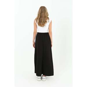 Falda Larga para Mujer con Cintura Elástica Cómoda 18207ETK - Product Image 4