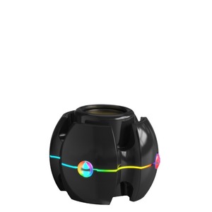 Gyroscope <b>Speaker</b> Wireless With RGB <b>LED</b> Lights Powerful Bass 3D Sound Portable For Desktop Home Use - Product Image 1