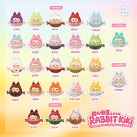 Boîte Mystère Lapin Kiki Sweetheart Candy Pop Beans Cutie Blind Bag Jouet Tendance Ornement de Bureau Créatif Cadeau pour Filles