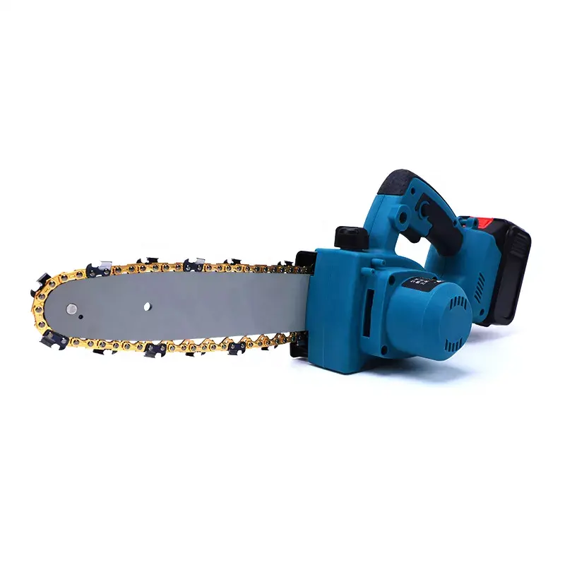 Outdoor Logging 10 inch Mini cordless Chainsaw household Wood Cutter rechargeable Battery chain saw