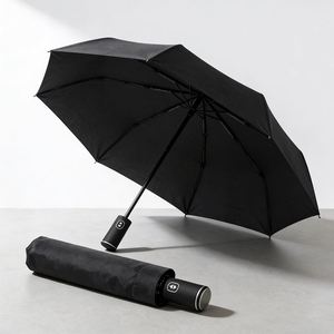 Paraguas Plegable de Alta Calidad, Totalmente Automático, con Impresión de Logotipo, Promocional - Product Image 4