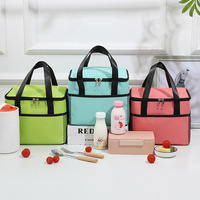 Sac isotherme de pique-nique portable de grande capacité pour l'extérieur, sac thermique pour la livraison de nourriture, sac à lunch isolé pour adultes