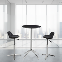 Base de chaise robuste en alliage d'aluminium à trois griffes pour pieds de table et de chaise - Mobilier de salon, chambre et hôtel