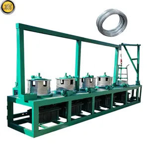 LS3-500 Steel wire combined drawing machine price nail production line