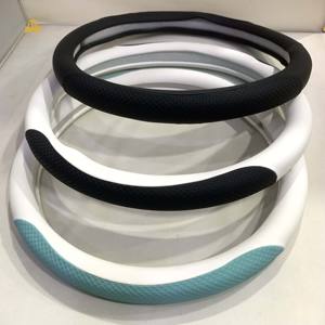 Housse de <span class=keywords><strong>volant</strong></span> de voiture universelle au toucher doux 38 <span class=keywords><strong>cm</strong></span> - Product Image 1