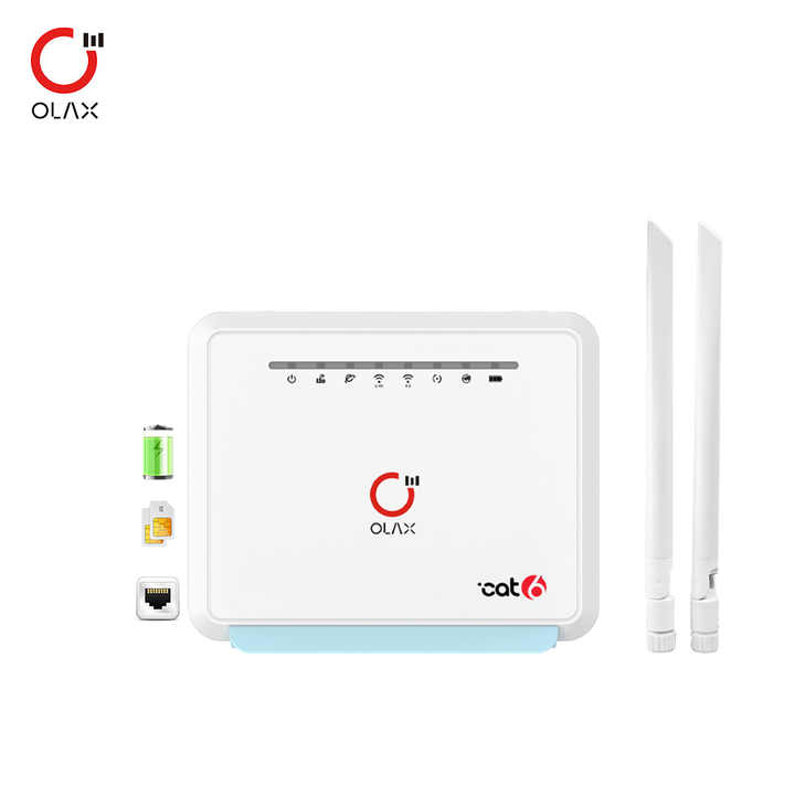 OLAX MC80 CAT6 Dual Antennas - 5000mah Battery & 2.4G/5.8G