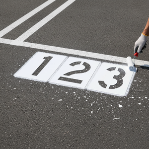 Pintura para Carreteras Frías, Producto para Numeración de Espacios de Estacionamiento - Product Image 3