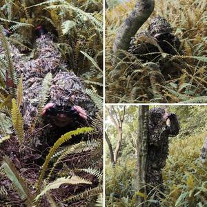Tuta Mimetica Ghillie Traspirante 100% Poliestere Unisex per Caccia e Attività all'Aperto - Product Image 4