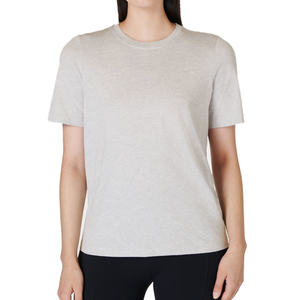 Camiseta de Punto Suave y Ligera para Mujer, Talla Grande, Corte Ajustado, Perfecta para Uso Casual, Moderna y a la Moda para el Verano - Product Image 1