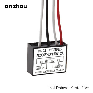 Rectificador de media onda ZL-C2 380 VCA 170 VCC 2 A para montaje a través de orificio - Product Image 1