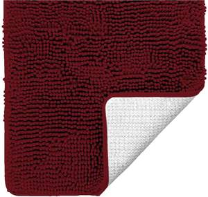 החלקה אמבטיה מחצלת 3 חתיכה רחיץ chenille אמבטיה סופג סט - Product Image 3