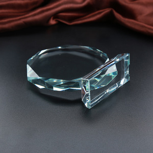 Danh dự của pha lê K9 trống UV in ấn hình ảnh kính khung pha lê Trophy giả<span class=keywords><strong>i</strong></span> thưởng cho khắc laser - Product Image 3