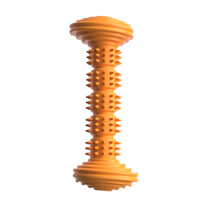 Jouet brosse à dents pour animaux de compagnie pour la dentition et l'entraînement, bâton à mâcher en TPR avec fonction de nettoyage des dents, fabriqué en caoutchouc durable - Product Image 5