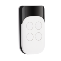 Télécommande sans fil RF 433 MHz à 4 boutons YET2201, type D6, clonage de code, ouvre-porte, certifiée CE ROHS