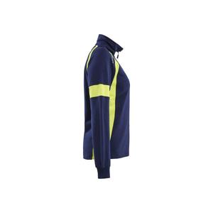 BLAKLADER - 356611588933L Sudadera de mujer Hi-vis Azul marino/amarillo-EAN 7330509917015 ROPA DE TRABAJO DE LA HI-VIS - Product Image 5